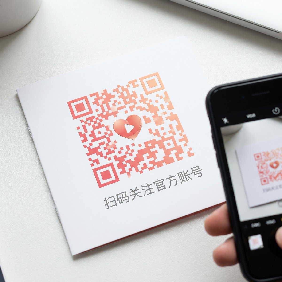 国产主播公众号二维码