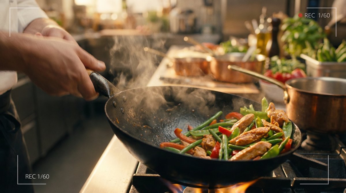 国产主播美食视频教程演示